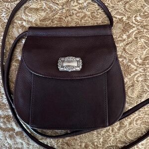 Vintage Leather Fossil Crossbody Bag